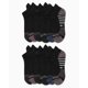thumbnail image 2 of Calcetines Reebok para mujer invisibles, corte bajo, acolchados, pack de 12, 2 of 7