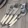 thumbnail image 3 of 20 Piece Laguiole Faux Ivory Flatware Set, 3 of 5