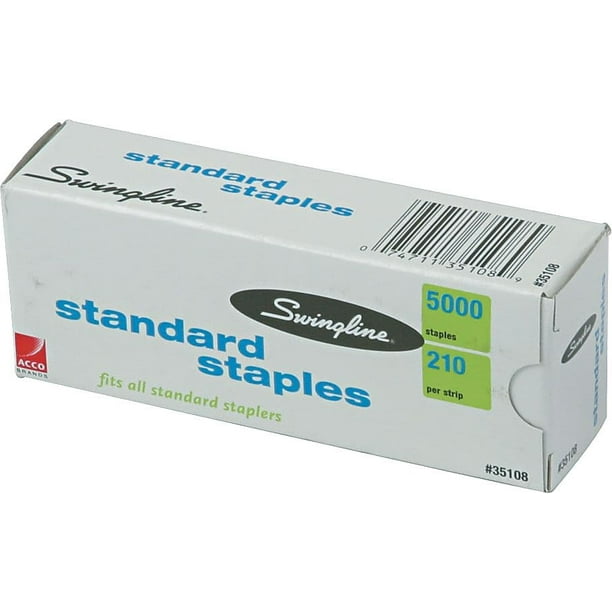 Swingline Standard Staples SF1 1/4L 35108CT