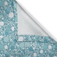 thumbnail image 4 of Ambesonne Abstract Valance Pack of 2, Modern Bubbles Pattern, 54"X18", Turquoise Teal, 4 of 5