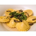 thumbnail image 2 of Kaveney, Wendy 18x15 Gold Ornate Wood Framed with Double Matting Museum Art Print Titled - Italy, Dozza Pasta ravioli with black truffles, 2 of 4