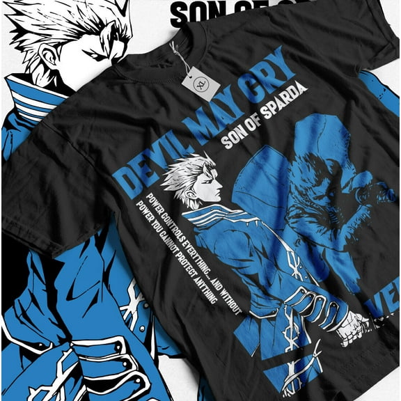 Devil May Cry virgil Unisex Men's Cotton T-Shirt All Size