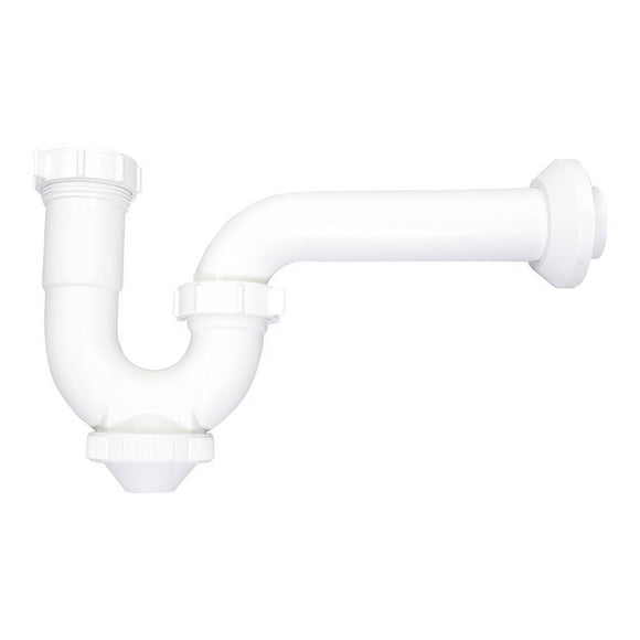Trampa Para Lavabo Coflex Blanca 31 Cm Con Registro