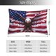 thumbnail image 2 of Balery USA Eagle with Spread Wings Funda de Cojín Estampada, Regalos para Mujeres, Regalos de Amor para Ella, Regalos para Novia o Esposa, Funda de Almohada-16"x24", 2 of 6