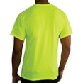 thumbnail image 3 of Rothco Moisture Wicking Pocket T-Shirt - Safety Green, XL, 3 of 7