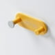 thumbnail image 5 of Ganchos adhesivos de pared superresistentes, de plástico ABS, resistentes al óxido, paquete de 4 Amarillo, 5 of 9
