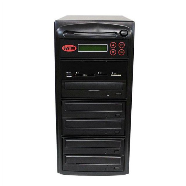 Systor BD-MBC-4 1-4 Duplicateur de Disques Blu-Ray BDXL avec Tour de Copieur de Sauvegarde USB SD et CF vers Disque