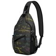thumbnail image 1 of Educational Scientific Formula Science Lover Chemistry Physics Biology Travel Sling Backpack Multipurpose, 1 of 6