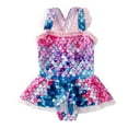 thumbnail image 3 of Uccdo Girls One-Piece Swimsuits, Little Girls Bikini Bathing Suit, Toddler Girls Swimwear Beach Wear, 2-11T, 3 of 6