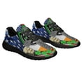 thumbnail image 6 of Irish Celtic Knot Cross Irish Saint Patrick's Day Shoes Sneakers Black Size 11, 6 of 7