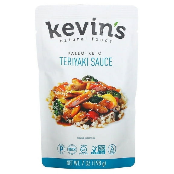 Kevin's Natural Foods, Teriyaki Sauce, 7 oz Pack of 3