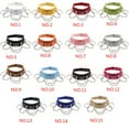thumbnail image 4 of Collier Réglable Ras du Cou Chaîne Multicouche Pendentif Cuir PU Surface en Cuir Anti-Rayures Ras du Cou Fille Femme Punk O Collier Anneau, 4 of 6