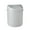 Grey, variant on Nvzi Small Trash Can,White Garbage Can with Lid, Desktop Trash Bin, Storage bucket.6.6*95.12in(17*13cm)-Compact for Home, Office, Study Use,Fresh color, Daily use of trash cans
