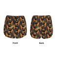 thumbnail image 5 of Lsque German Shepherd Dog Printed Women's Running Shorts with Liner Pockets,Elastic Quick Dry Workout Athletic Gym Yoga Shorts,Womens High Waist Shorts-Small, 5 of 9