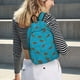 thumbnail image 5 of Disketp Sea Turtle Mochila de Lona Estampada, Mochila Escolar de Viaje Ligera para Estudiantes y Portátil-Small, 5 of 5