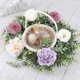 thumbnail image 2 of Elegante guirnalda de eucalipto artificial, vegetación artificial elaborada artesanalmente para decoración durante todo el año, decoración exterior, adornos de arco de boda a prueba de agua, 2 of 5