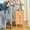 Natural, variant on Square Wood Furniture 4set 4” Black Replacement Use For Sofa Bed