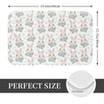 thumbnail image 2 of Kdxio Rabbit And Flower,16" x 24", Non-Slip Front Door Mats,Outdoor Welcome Mat Washable, 2 of 9