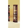 thumbnail image 3 of ACME Huxley Corner Curio Cabinet in Cherry, 3 of 3