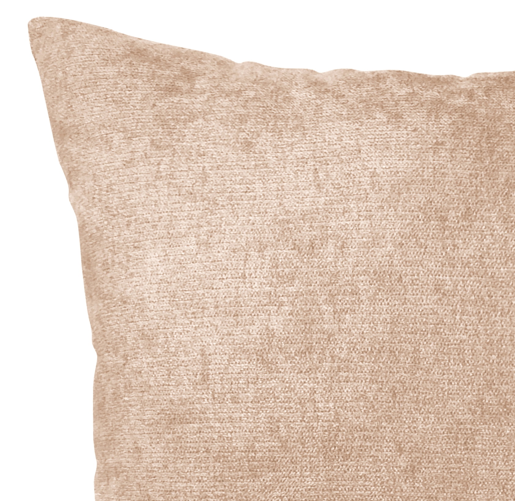 Margaret Chenille Throw Pillow Coral Pink 17x17