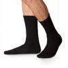 JOBST SensiFoot Diabetic Crew Style Socks 8-15mmHg (Black) X-Small