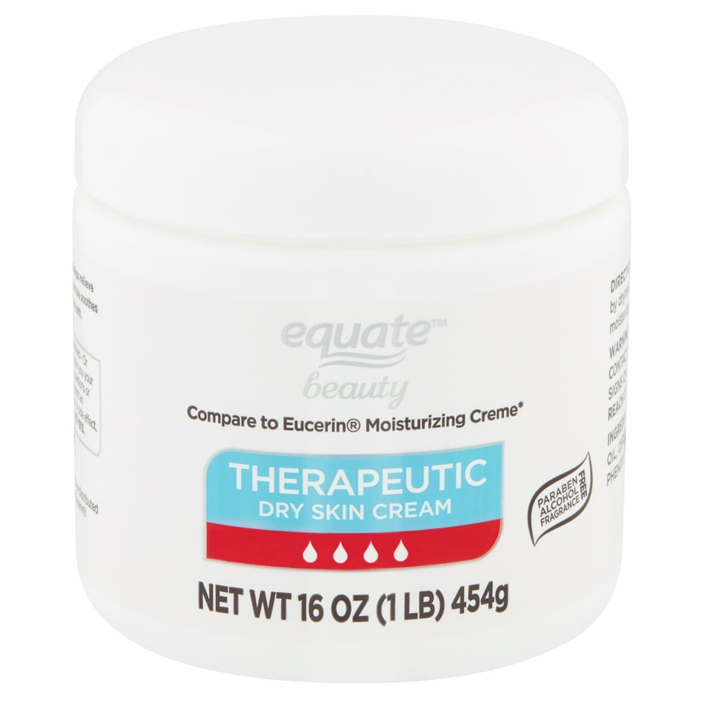 Equate Beauty Therapeutic Dry Skin Cream, 16 Oz.