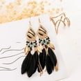 thumbnail image 5 of Earrings for Women Vintage Boho Feather Earrings Western Long Feather Earrings Earrings Bohemian Jewelry for Women, 5 of 6