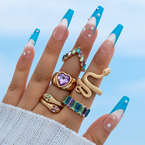 Anillos en forma de mariposa hotsell