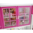 thumbnail image 6 of Kitchen Connection My Modern Kitchen Full Deluxe Kit Kitchen Playset : Refrigerator, Stove, Sink, Microwave - Pink, 6 of 11