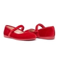 thumbnail image 2 of Childrenchic Classic Velvet Mary Janes, 2 of 5