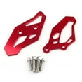 thumbnail image 1 of CNC Red Footrest Rearset Adapter Plates For Yamaha YZF R3 R25 MT-03 2013-2019, 1 of 4
