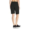 thumbnail image 2 of Hanes Short Bermuda en Molleton Français pour Femmes, G, Noir, 2 of 2