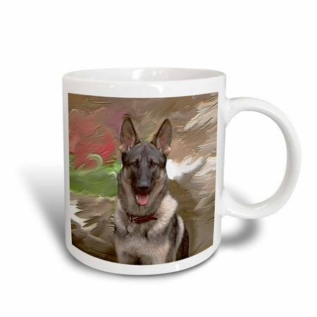 

3dRose German Shepherd - Ceramic Mug 15-ounce