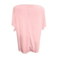 thumbnail image 4 of XIAOCHA European Oversized Batwing Sleeve Off Shoulder Casual T-Shirt Soft Comfortable Basic Tee For Daily Wear And Relaxation, 4 of 5