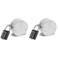 thumbnail image 1 of Gate Valve Locking Device (2 Set) Hose Bib Lock Outdoor Faucet, Water Faucet Lock for Door Knob, Outside Garden, Oil, 1 of 7