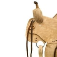 thumbnail image 2 of Resistance Youth Western Saddle Leather Horse Barrel Saddle 10" To 13", 2 of 6