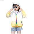 thumbnail image 2 of Liyamei Kids Hooded Sun Jacket with Tie Dye for Summer Lightweight Breathable Wear Size 2-3 Years, 2 of 7