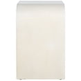 thumbnail image 4 of SAFAVIEH Liasonya Curved White Wash End Table, White Washed, 4 of 8
