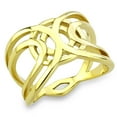 thumbnail image 1 of Bague en Acier Inoxydable avec Pierre pour Femmes, Style Pierre Sans Pierre, Taille 6, 1 of 5