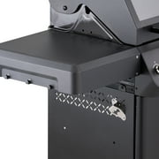 Monument Grills Mesa 3-Burner Black Propane Gas Grill with Clear View Lid and LED Controls