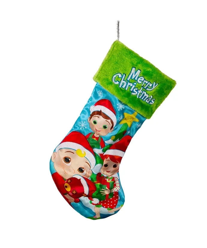 COCOMELON JJ & Family Christmas Stocking, 19', by Kurt Adler