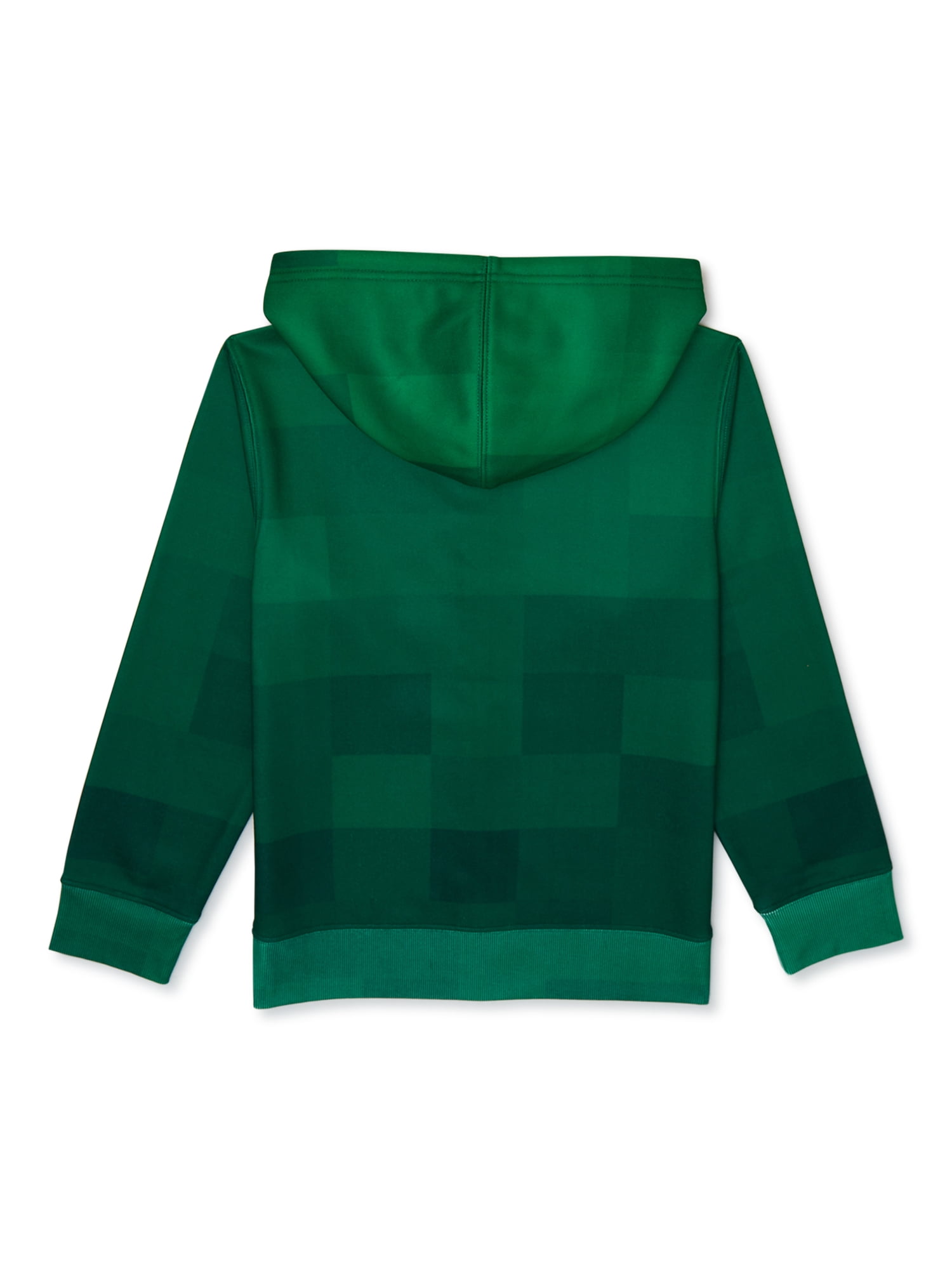 Minecraft Boys Creeper Zip Up Hoodie Sizes XS XXL Walmart