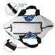 thumbnail image 4 of Balery Blue Bus Bolsa Tote Estilo Estético con Cremalleras, Bolsa de Hombro, Bolsa de Compras Grande y Plegable, 4 of 8