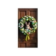 thumbnail image 2 of CaiYueKe Easter Door Cover Curtain Decoration Spring Holiday Party Decor for Home Front Door Wall Hanging Welcome Sign with Bunny Eggs Floral Pattern Festive Celebration Indoor Outdoor Seasonal, 2 of 7