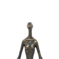 thumbnail image 5 of 9" x 11" Black Polystone Yoga Sculpture, by DecMode, 5 of 9