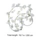 thumbnail image 2 of unbranded 2Ud Artificial Flower Vines White Faux Hydrangea Perfect for Wedding and, 2 of 7