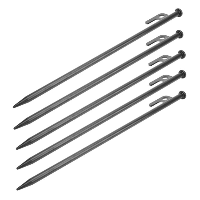 Canopy Stakes, Tents Stakes Steel Coated Zinc Multi Function For Tents 30cm