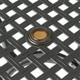 thumbnail image 5 of Al Fresco 39" Patio Bistro Table, Square Cast Aluminum Outdoor Dining Retro Side Table, Bronze, 5 of 6