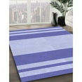 thumbnail image 3 of Ahgly Company Machine Washable Indoor Rectangle Transitional Periwinkle Purple Area Rugs, 8' x 12', 3 of 7