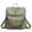 Green, variant on -Women's Fashion Retro Large Capacity PU Backpack-